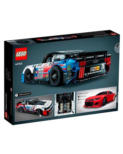 Konstruktor LEGO Technic Nascar Next Gen Chevrolet Camaro ZL1, 42153, 9+ yaş, 672 hissə