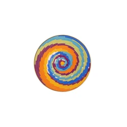 Тарелка Porland Ruanda 04ALM007366, разноцветная, 17 см