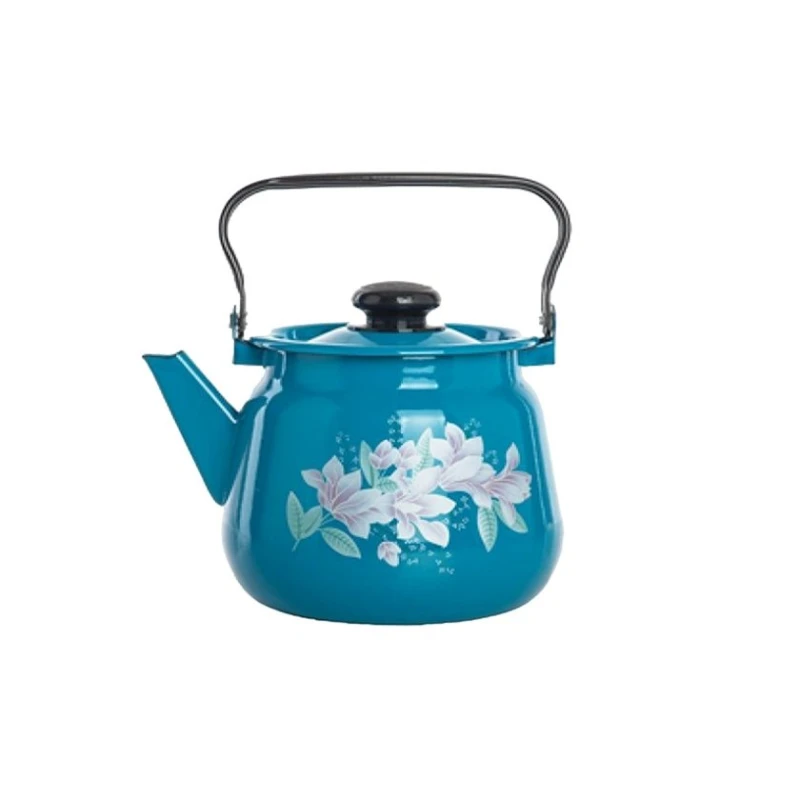 Чайник для кипячения воды СтальЭмаль С2716.34, 3500 мл, эмалированная сталь, синий