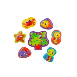 Наклейки для бани Playgro Water Play Pals, разноцветная Наклейки для бани Playgro Water Play Pals, разноцветная