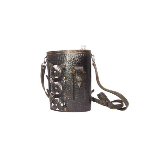 Фляга, кожа, 2 л Фляга, кожа, 2 л