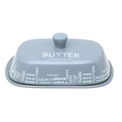 Масленка, керамика, серая Масленка, керамика, серая