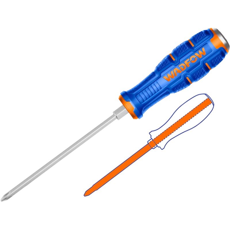 Отвертка Wadfow WQJ2214, SL5.5, 100 мм Отвертка Wadfow WQJ2214, SL5.5, 100 мм