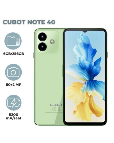 Smartfon Cubot Note 40 6GB/256GB Green
