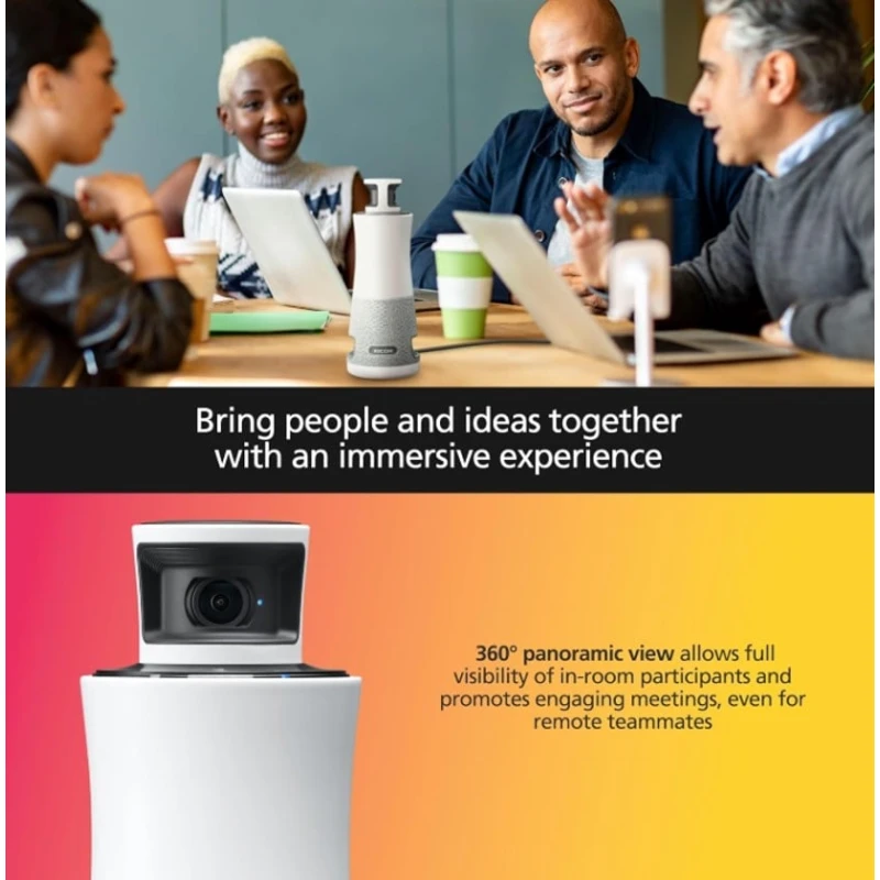 Веб-камера Ricoh Meeting 360 V2, серый Веб-камера Ricoh Meeting 360 V2, серый