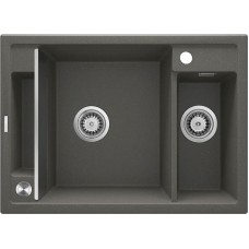 Mətbəx çanağı Deante Magnetic ZRM_T503, qranit, boz, 69x50x21.9 sm