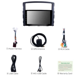 Автомобильный монитор Still Coll AVTO085196 Mitsubishi Pajero 2006-2017 Автомобильный монитор Still Coll AVTO085196 Mitsubishi Pajero 2006-2017