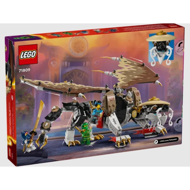 Конструктор LEGO Ninjago Egalt the Master Dragon 71809, 8+ лет, 532 шт