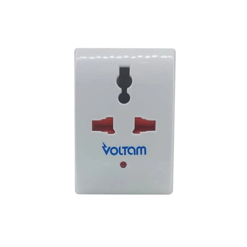 Переходник VOLTAM VT-02, 2-розеточный Переходник VOLTAM VT-02, 2-розеточный