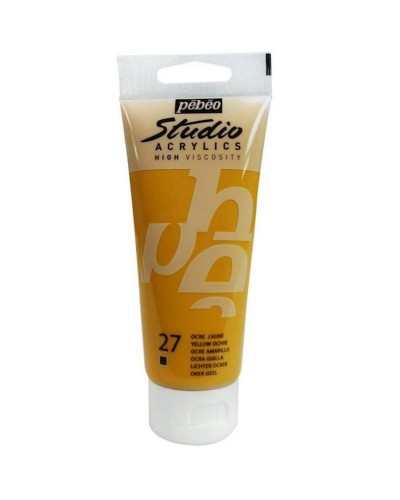Akril boya Pebeo Studio Acrylics Yellow Ochre, sarı oxra, 100 ml