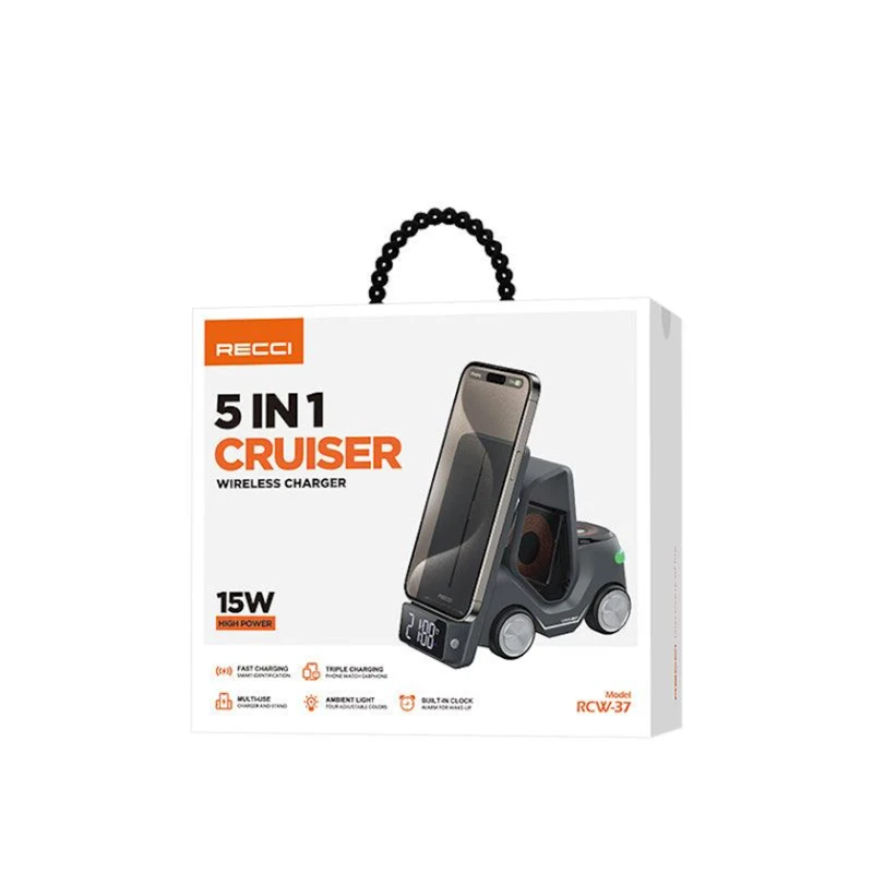 Подставка для телефона Recci RCW-37 Gray Подставка для телефона Recci RCW-37 Gray