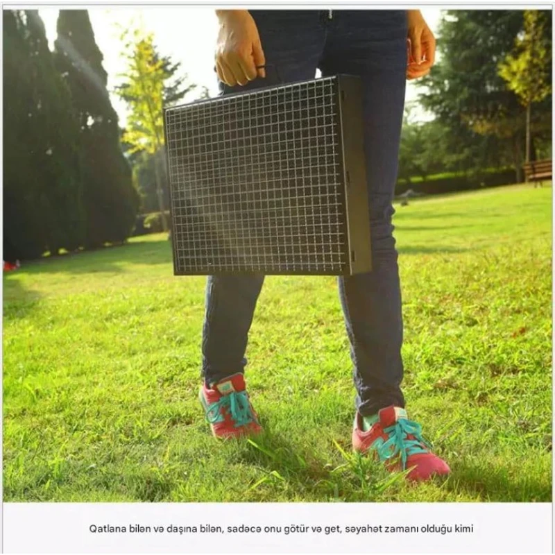 Барбекю для сада, большой съемный гриль, сетка для гриля, очень удобен в использовании и имеет складную конструкцию 6240_nica70 Барбекю для сада, большой съемный гриль, сетка для гриля, очень удобен в использовании и имеет складную конструкцию 6240_nica70