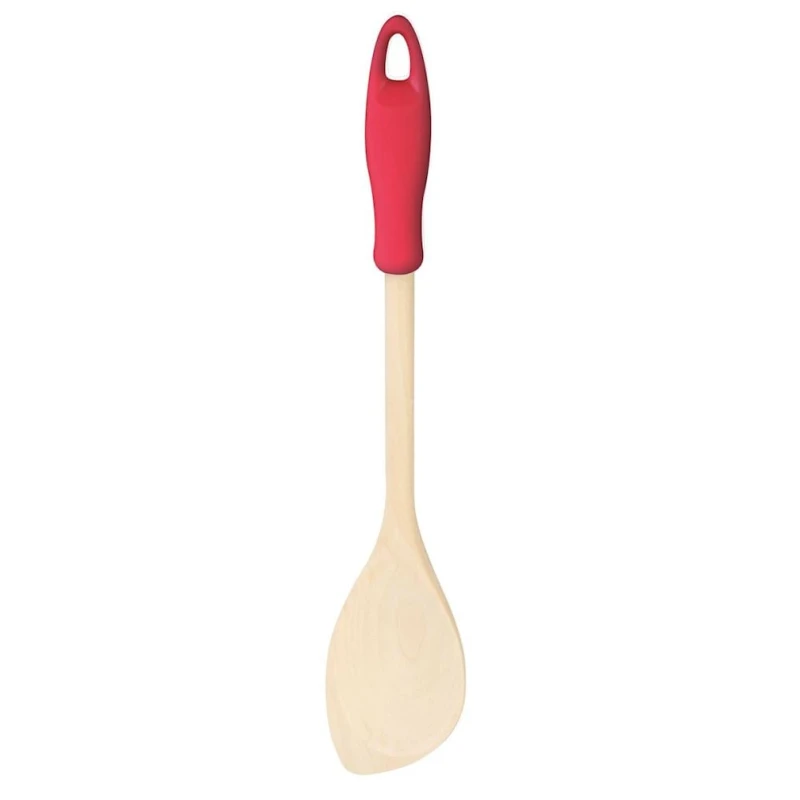 Ложка Hom-me дерево, коричневый/красный