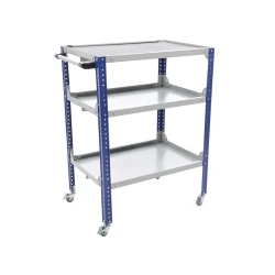 Alət arabası Praktik WDS Garage, boz/göy, 980x772x514 mm