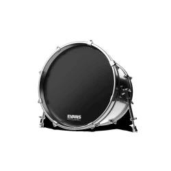 Пластик для барабана Evans BD22RBG Resonant Black, передний