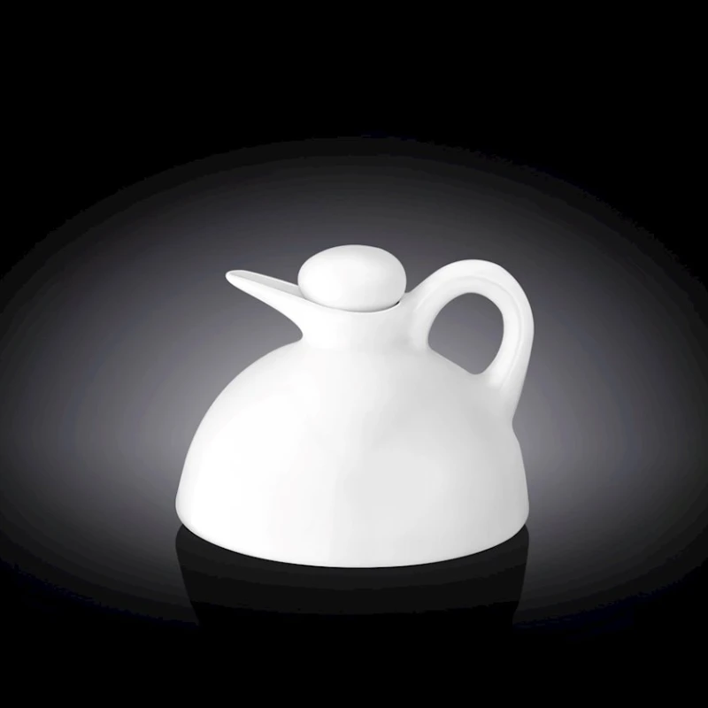 Sous qabı Wilmax 996157/A, farfor, ağ, 130 ml