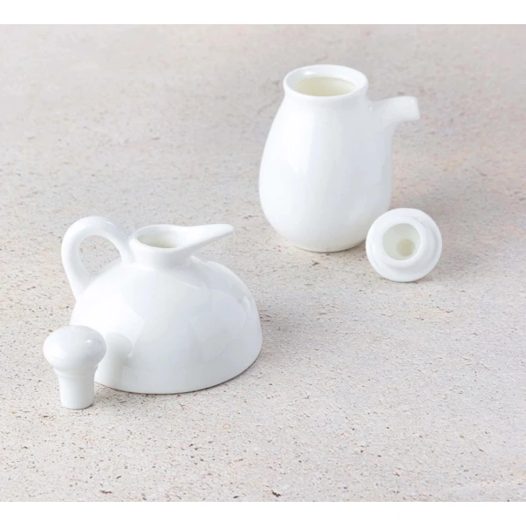 Sous qabı Wilmax 996157/A, farfor, ağ, 130 ml