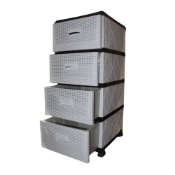 Тумба 006, 36x46x83 см, пластик, белая Тумба 006, 36x46x83 см, пластик, белая