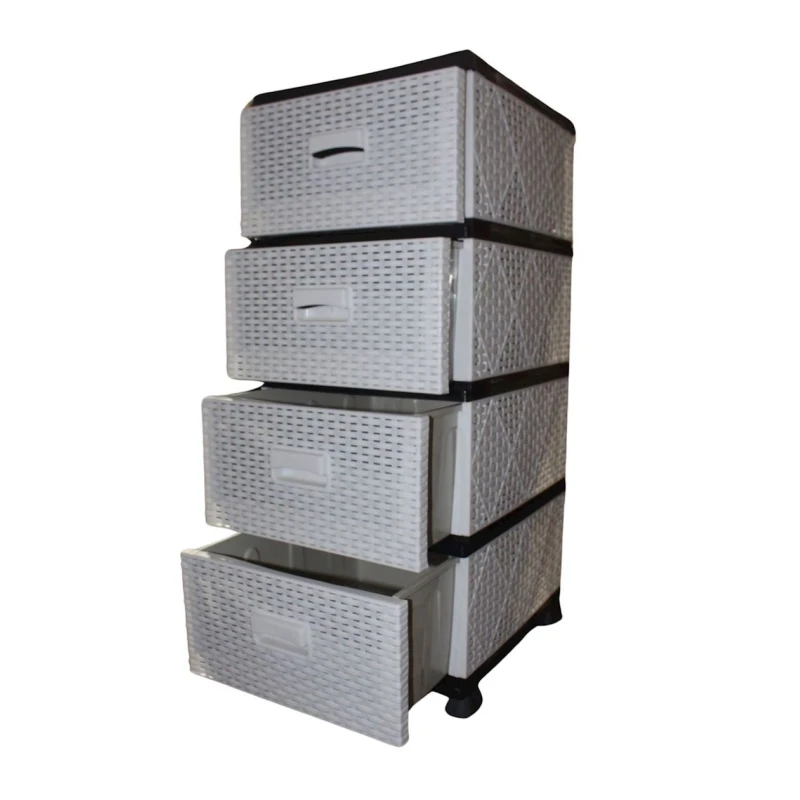 Тумба 006, 36x46x83 см, пластик, белая Тумба 006, 36x46x83 см, пластик, белая