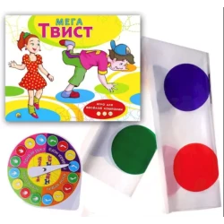 Настольная игра Рыжий кот Мега-Твистер, 6+ лет