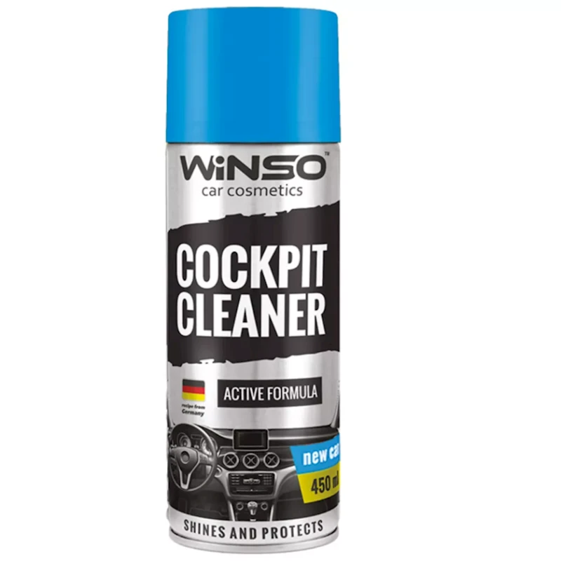 Автополироль Winso Cockpit Cleaner New Car 450 мл Автополироль Winso Cockpit Cleaner New Car 450 мл