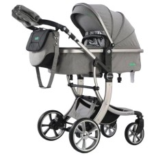 Uşaq arabası Kidilo, boz - Kidilo G600 Grey
