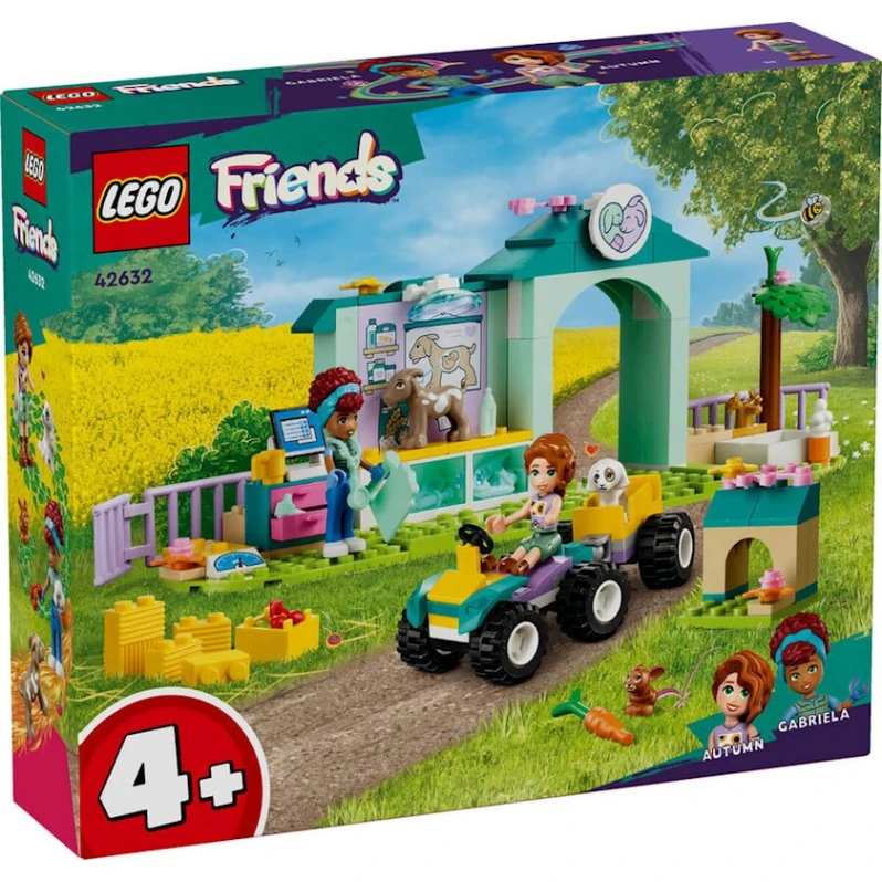 Конструктор LEGO Friends Farm Animal Vet Clinic 42632, 4+ лет, 161 элемент