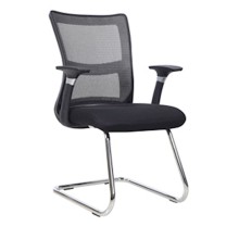 Ofis kreslosu Offissa Dizayn Felqa, qara/boz, 61x54x93 sm