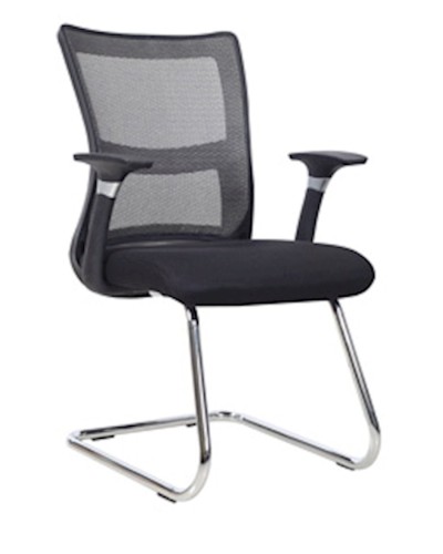 Ofis kreslosu Offissa Dizayn Felqa, qara/boz, 61x54x93 sm