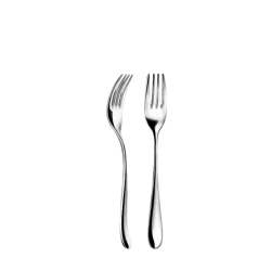 Вилка десертная Wilmax WL‑999107/2B, 2 шт, 19 см, нержавеющая сталь, серебристый