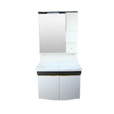 Çanaqlı tumba Gold Banyo 6383, plastik/keramika, 80 sm