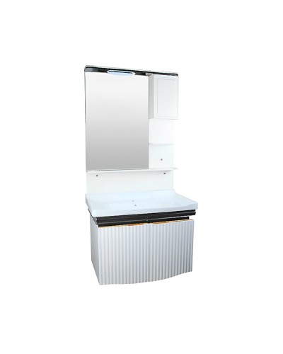 Çanaqlı tumba Gold Banyo 6383, plastik/keramika, 80 sm