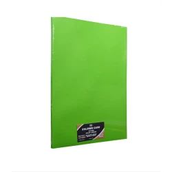 Цветная бумага Fis, зеленая, А3, 160 г, 50 листов