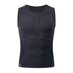 Mayka kişilər üçün Santic 2C02239G, qara, poliester/neylon, ölçü XXL