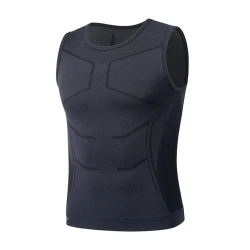 Mayka kişilər üçün Santic 2C02239G, qara, poliester/neylon, ölçü XXL