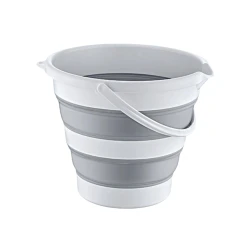Ведро Hobby Life, белый/серый, 6 л