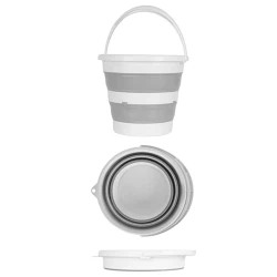 Ведро Hobby Life, белый/серый, 6 л