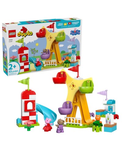 Konstruktor LEGO Duplo Funfair V29, 2+ yaş, 53 hissə - 10453