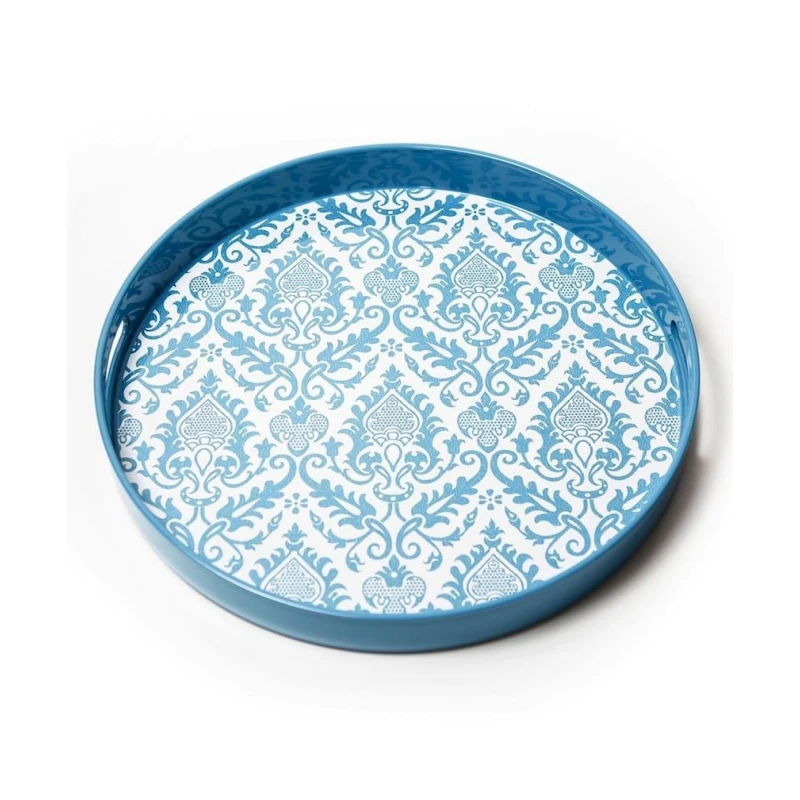 Поднос Hom-me, 30 см, пластик, голубой Поднос Hom-me, 30 см, пластик, голубой