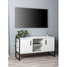 TV üçün tumba 60x40x114 sm, LDSP, ağ