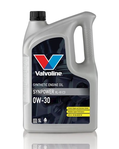 Mühərrik yağı Valvoline SynPower XL-III C3 0W-30, 5 l