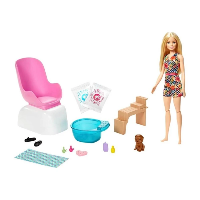 Игровой набор Barbie Spa Salon Set GHN07, 3+ лет
