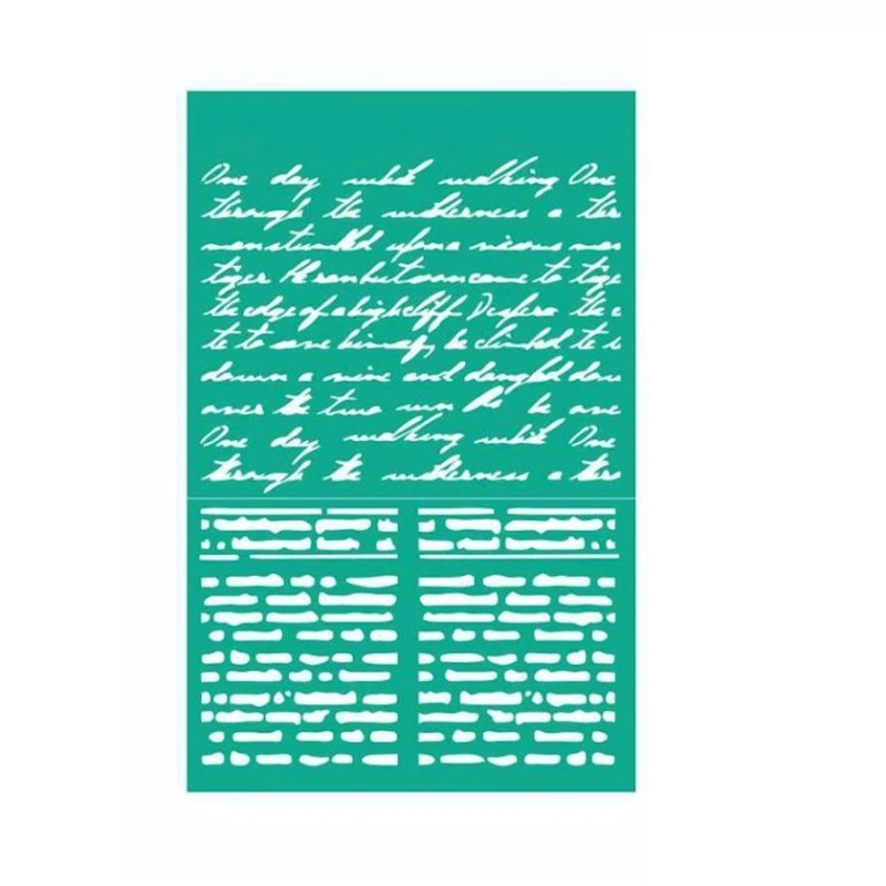 Трафарет самоклеящийся Rosa Talent, 13х20 см, №1808 Текстуры