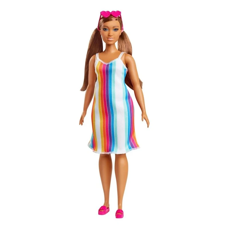 Кукла Barbie The Ocean Rainbow Stripe Dress