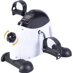 Мини велотренажер Gymnic, белый/черный, механический