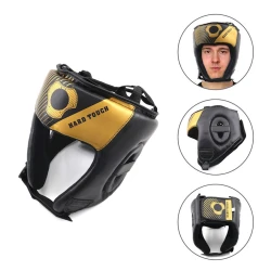 Шлем боксерский Hard Touch 392980489, черный, размер L