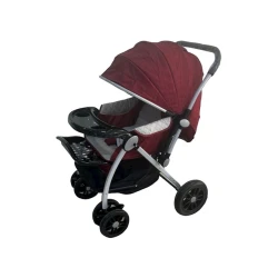 Детская коляска 6312, красная Детская коляска 6312, красная