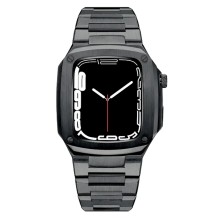 Qayış və çexol Greatcase SW624 Apple Watch 45mm üçün Black