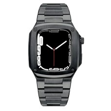 Qayış və çexol Greatcase SW624 Apple Watch 45mm üçün Black