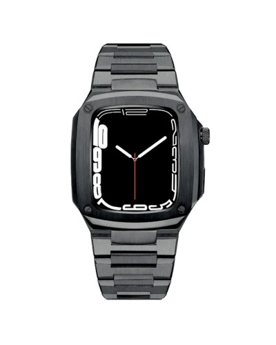 Qayış və çexol Greatcase SW624 Apple Watch 45mm üçün Black